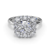 18Kt White Gold Bridal Engagement Rings