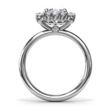 18Kt White Gold Bridal Engagement Rings