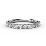 18Kt White Gold Bridal Bands