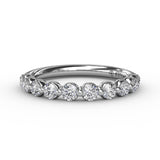 14Kt White Gold Bridal Bands