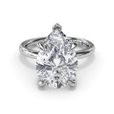 18Kt White Gold Bridal  Engagement Rings