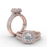 14Kt Rose Gold Bridal Bands