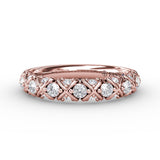 14Kt Rose Gold Bridal Bands