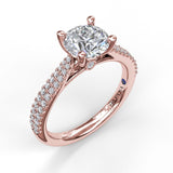 14Kt Rose Gold Bridal Engagement Rings