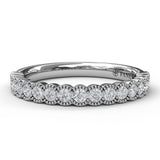 18Kt White Gold Bridal Bands