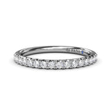 18Kt White Gold Bridal  Bands