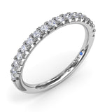 18Kt White Gold Bridal  Bands