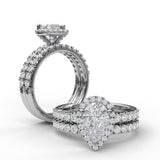 18Kt White Gold Bridal Bands