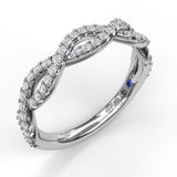 14Kt White Gold Bridal Bands