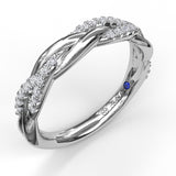 18Kt White Gold Bridal Bands