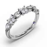 18Kt White Gold Bridal  Bands