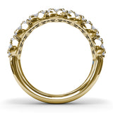14Kt Yellow Gold Diamond Fashion Rings