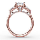 18Kt Rose Gold Bridal Engagement Rings