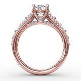 18Kt Rose Gold Bridal Engagement Rings