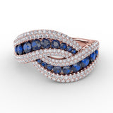 14Kt Rose Gold Color Fashion Fashion Rings