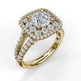 14Kt Yellow Gold Bridal Engagement Rings