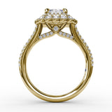 18Kt Yellow Gold Bridal Engagement Rings