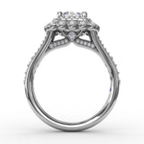 18Kt White Gold Bridal Engagement Rings