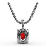 14Kt White Gold  Color Fashion Pendants