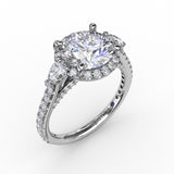 14Kt White Gold Bridal Engagement Rings