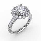 18Kt White Gold Bridal Engagement Rings