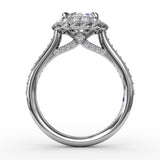 18Kt White Gold Bridal Engagement Rings