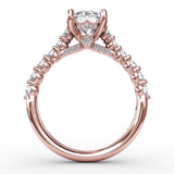 18Kt Rose Gold Bridal Engagement Rings