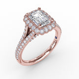 14Kt Rose Gold Bridal Engagement Rings