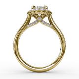 14Kt Yellow Gold Bridal Engagement Rings