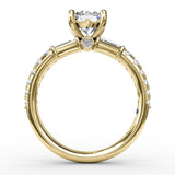 18Kt Yellow Gold Bridal Engagement Rings