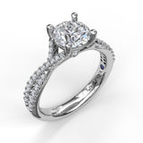 18Kt White Gold Bridal Engagement Rings