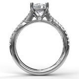 18Kt White Gold Bridal Engagement Rings