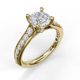 18Kt Yellow Gold Bridal Engagement Rings