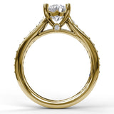 18Kt Yellow Gold Bridal Engagement Rings