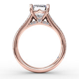 14Kt Rose Gold Bridal Engagement Rings