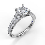 14Kt White Gold Bridal Engagement Rings