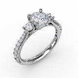 18Kt White Gold Bridal Engagement Rings