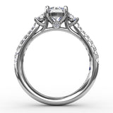 18Kt White Gold Bridal Engagement Rings