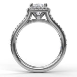 14Kt White Gold Bridal Engagement Rings