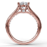 18Kt Rose Gold Bridal Engagement Rings