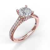 18Kt Rose Gold Bridal Engagement Rings