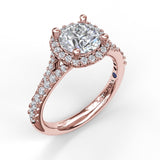 14Kt Rose Gold Bridal Engagement Rings