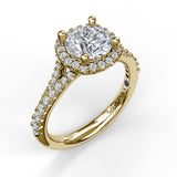 14Kt Yellow Gold Bridal Engagement Rings