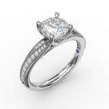 18Kt White Gold Bridal Engagement Rings