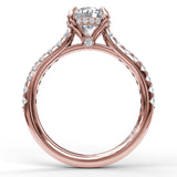 14Kt Rose Gold Bridal Engagement Rings