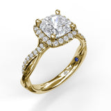 14Kt Yellow Gold Bridal Engagement Rings