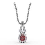 14Kt White Gold  Color Fashion Pendants