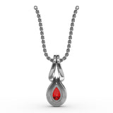 14Kt White Gold  Color Fashion Pendants