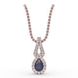 14Kt Rose Gold  Color Fashion Pendants