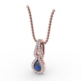 14Kt Rose Gold  Color Fashion Pendants